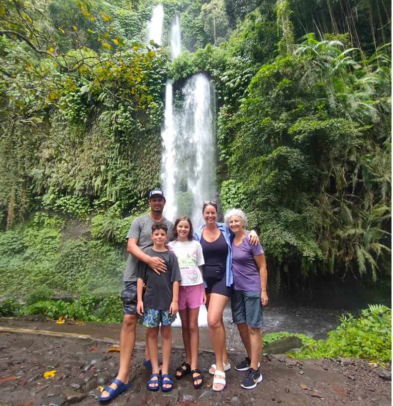 Sendang Gile Waterfall North Lombok
